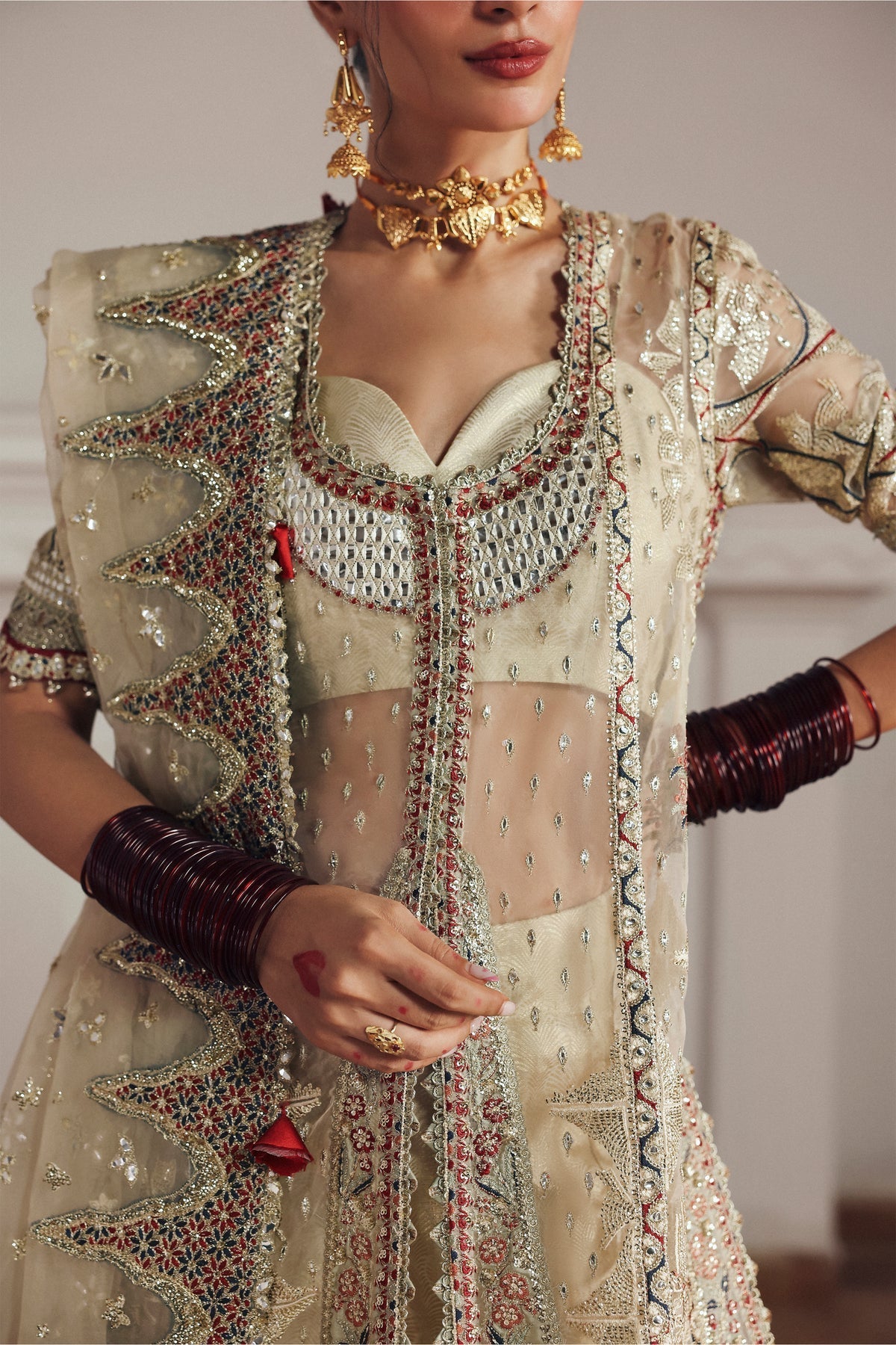 Afrozeh | Shehnai Wedding Formals 25 | Shahnaz - House Of Hania