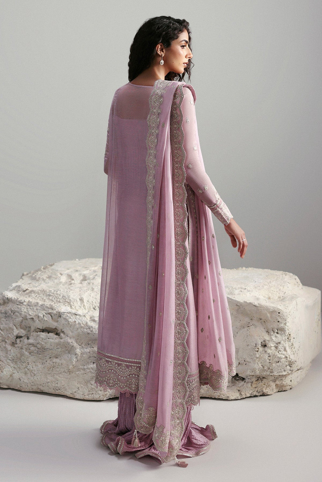 Afrozeh | Slate Ready to Wear | Elowen - House Of Hania