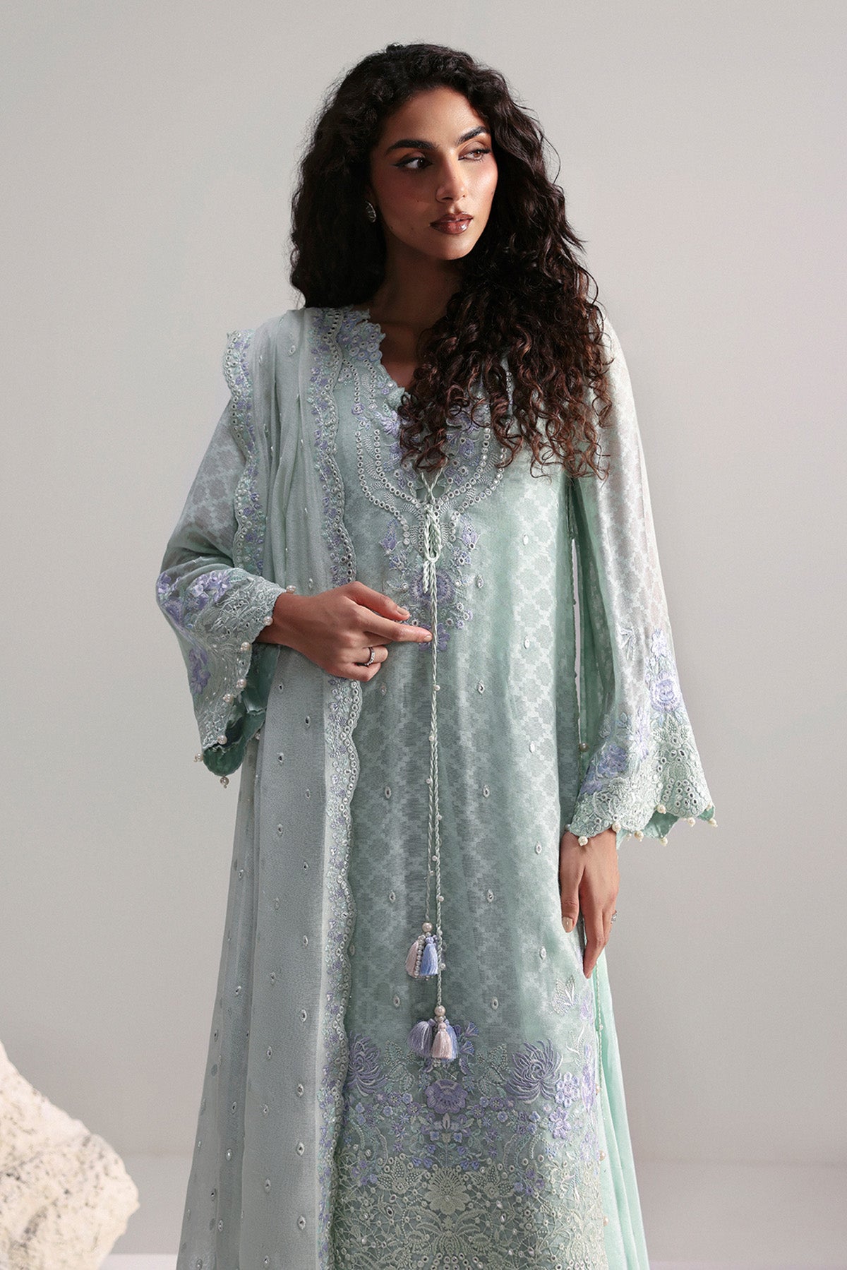 Afrozeh | Slate Ready to Wear | Elysia - House Of Hania