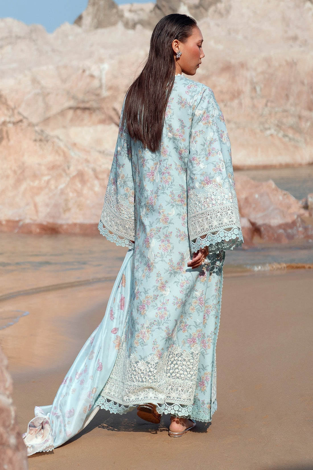 Afrozeh | Summer Together 25 | Aquamarine - House Of Hania