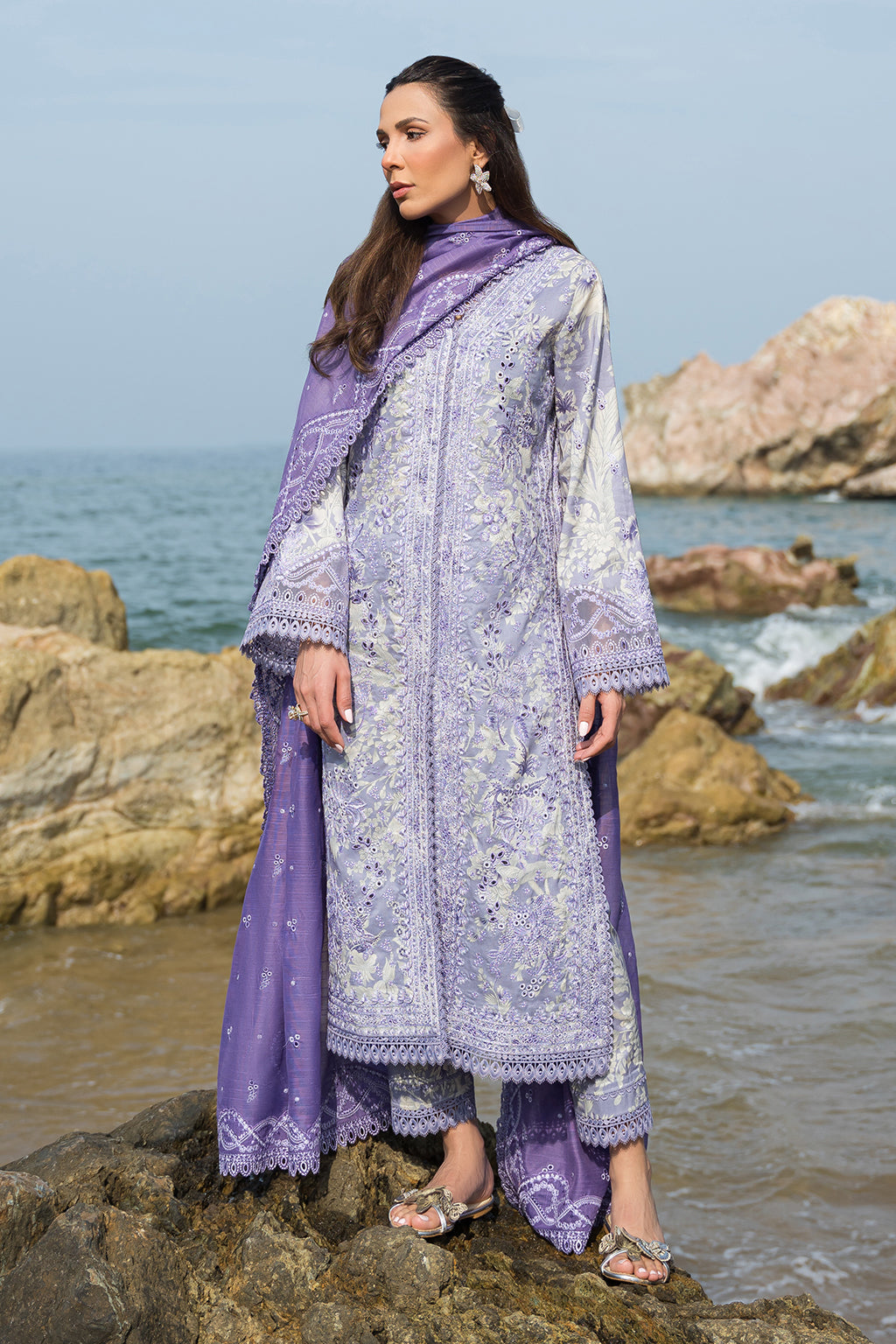Afrozeh | Summer Together | Wisteria - House Of Hania