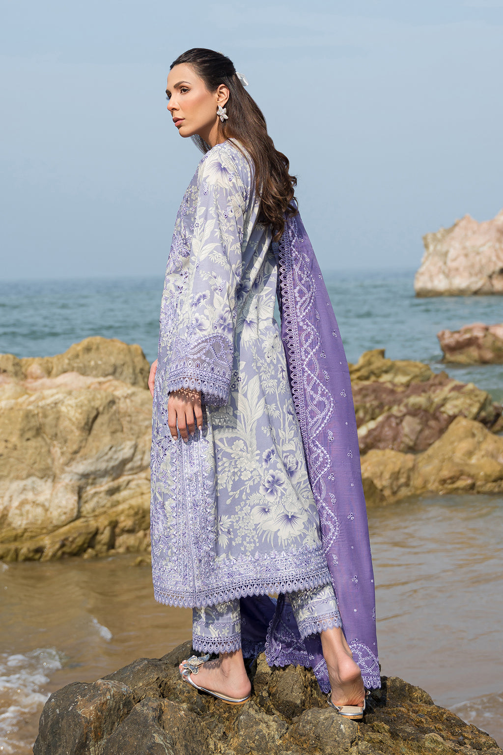 Afrozeh | Summer Together | Wisteria - House Of Hania