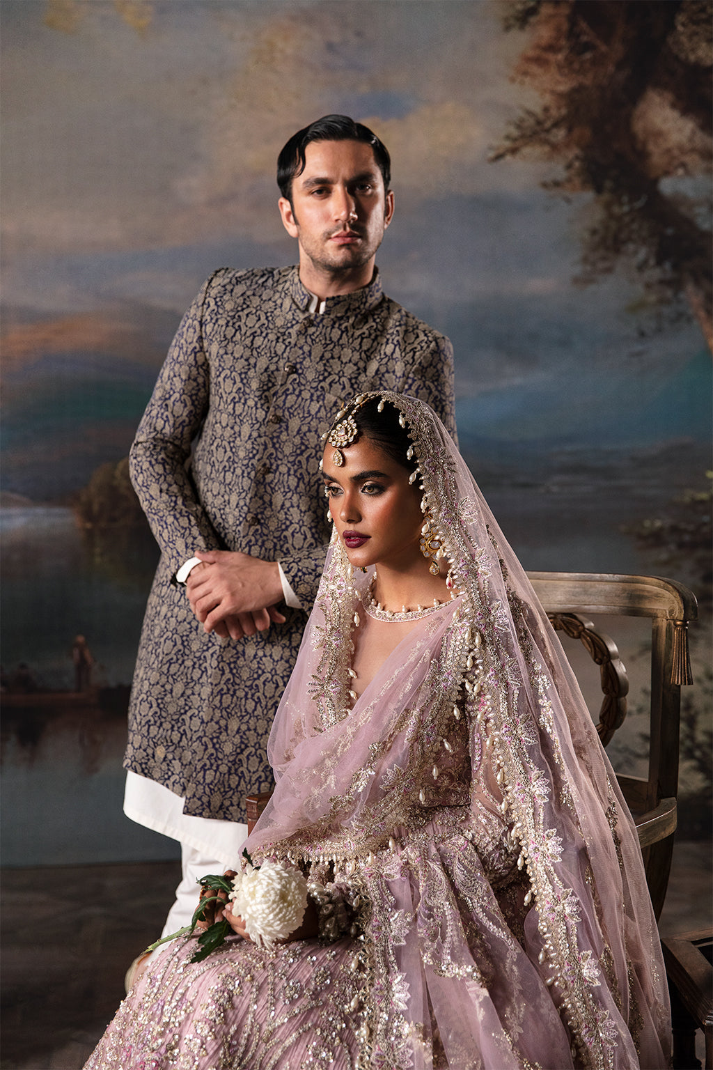 Afrozeh-The Brides Wedding Formal 3Pc Suit AFB-V1-04 Isabella - House Of Hania