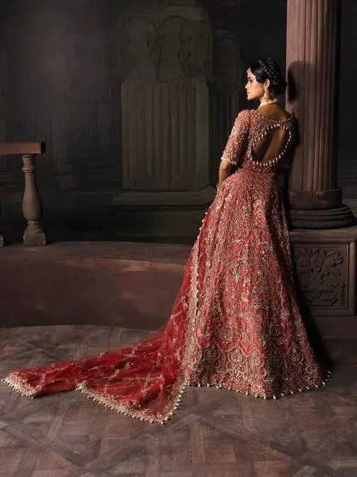 Afrozeh The Brides Wedding Formal 3Pc Suit AFB-V1-05 Lavinia - House Of Hania