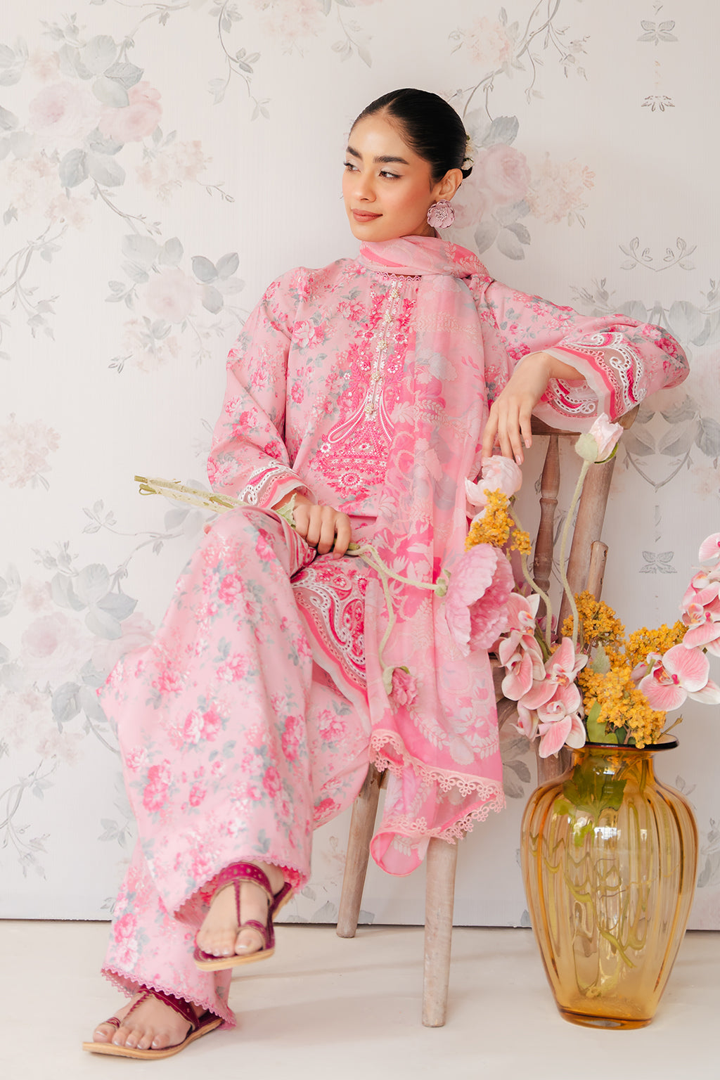 Afrozeh | The Floral Charm | Begonia - House Of Hania