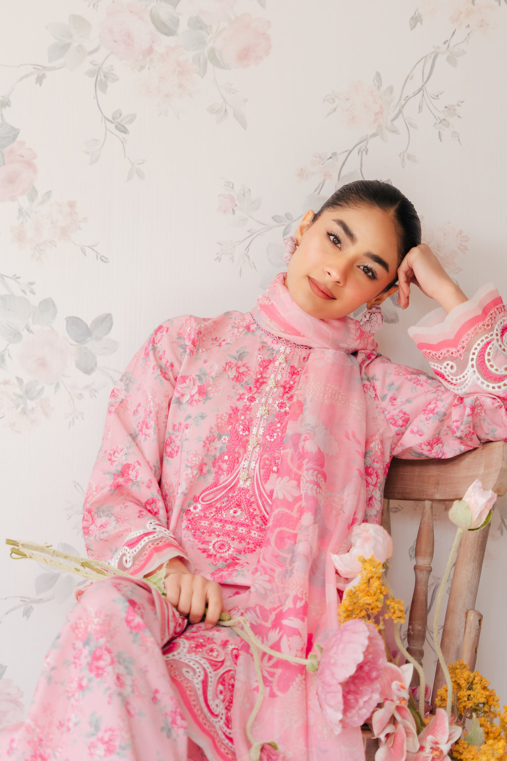 Afrozeh | The Floral Charm | Begonia - House Of Hania