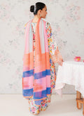 Afrozeh The Floral Charm Embroidered Lawn 3Pc Suit AL-24-V1-06 - House Of Hania