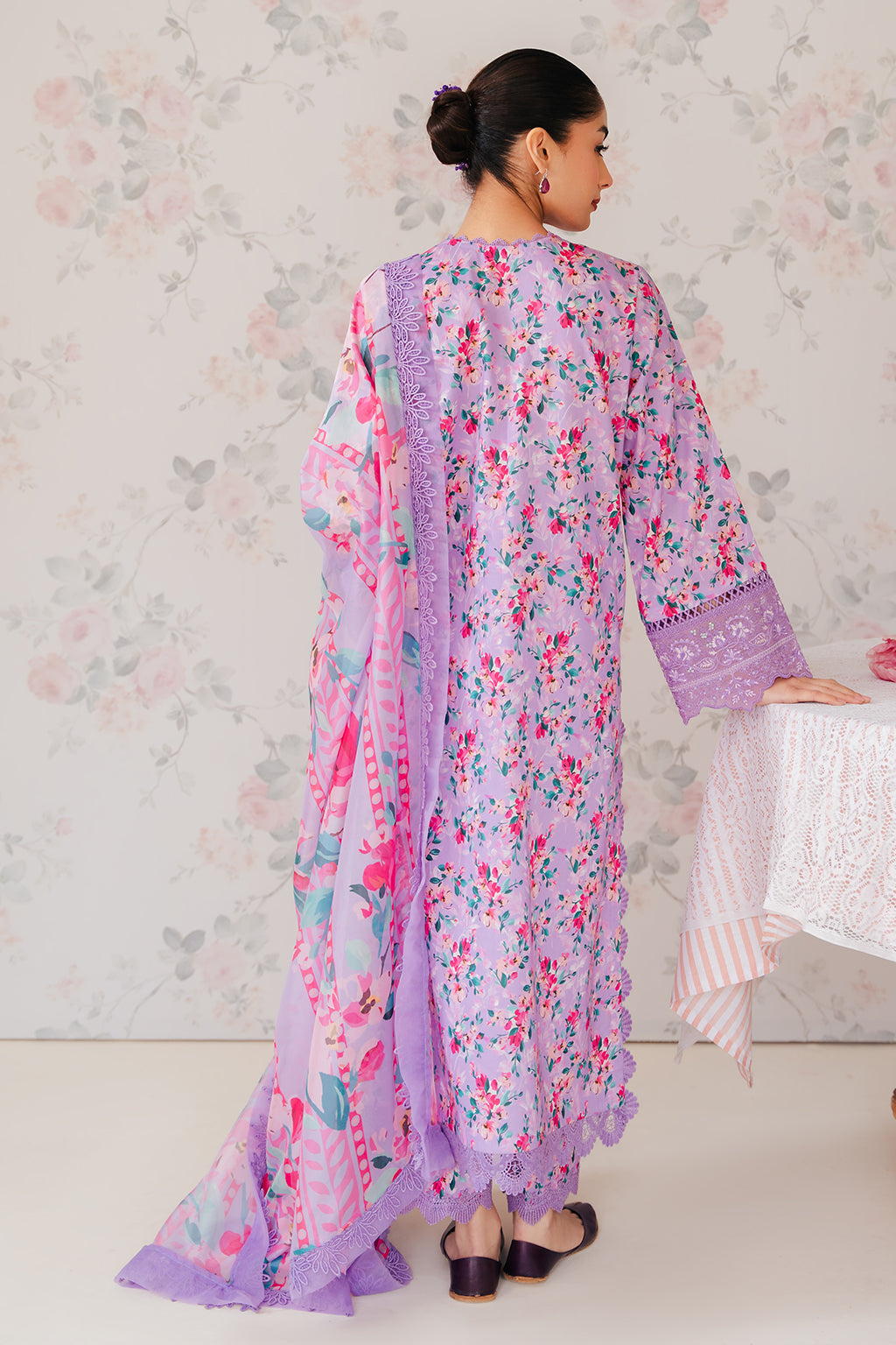 Afrozeh | The Floral Charm | Orchid - House Of Hania