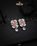 Agate Studs Earrings - House Of Hania