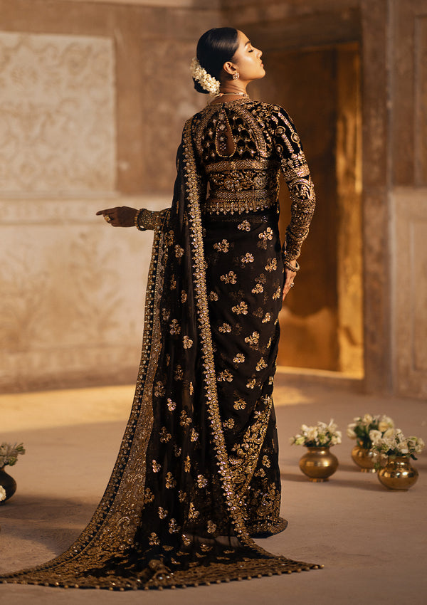 Aik Atelier | Dastoor Velvet 24 | DASTOOR - LOOK 04 - House Of Hania