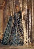 Aik Atelier | Dastoor Velvet 24 | DASTOOR - LOOK 05 - House Of Hania