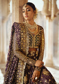 Aik Atelier | Dastoor Velvet 24 | DASTOOR - LOOK 10 - House Of Hania