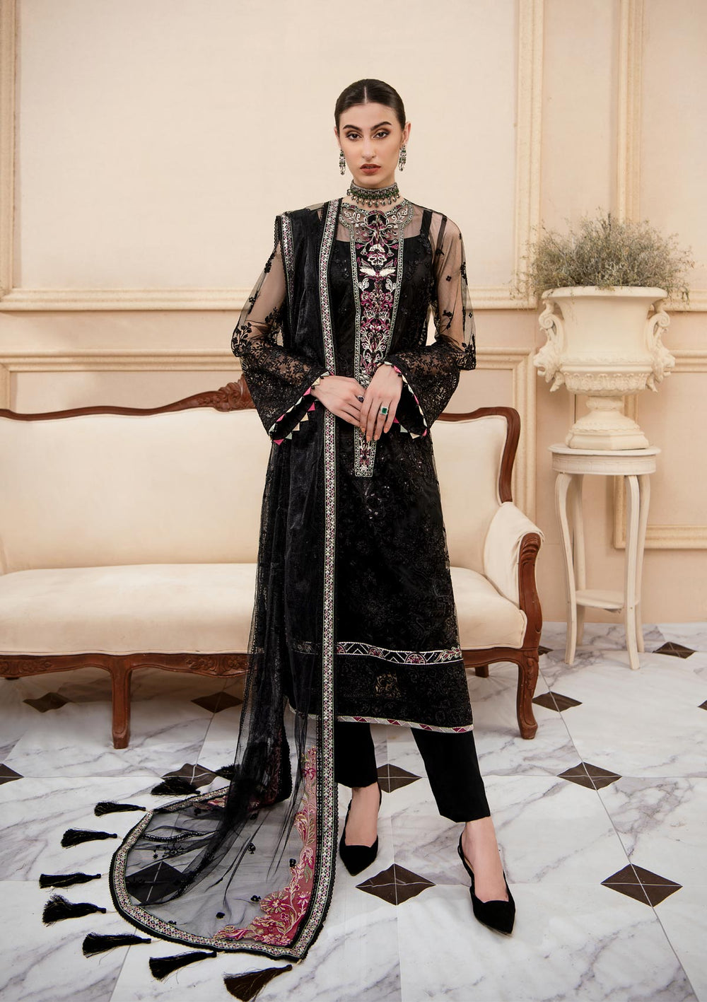 Aik Atelier | Formals Collection | LUMIERE - LOOK 02 - House Of Hania