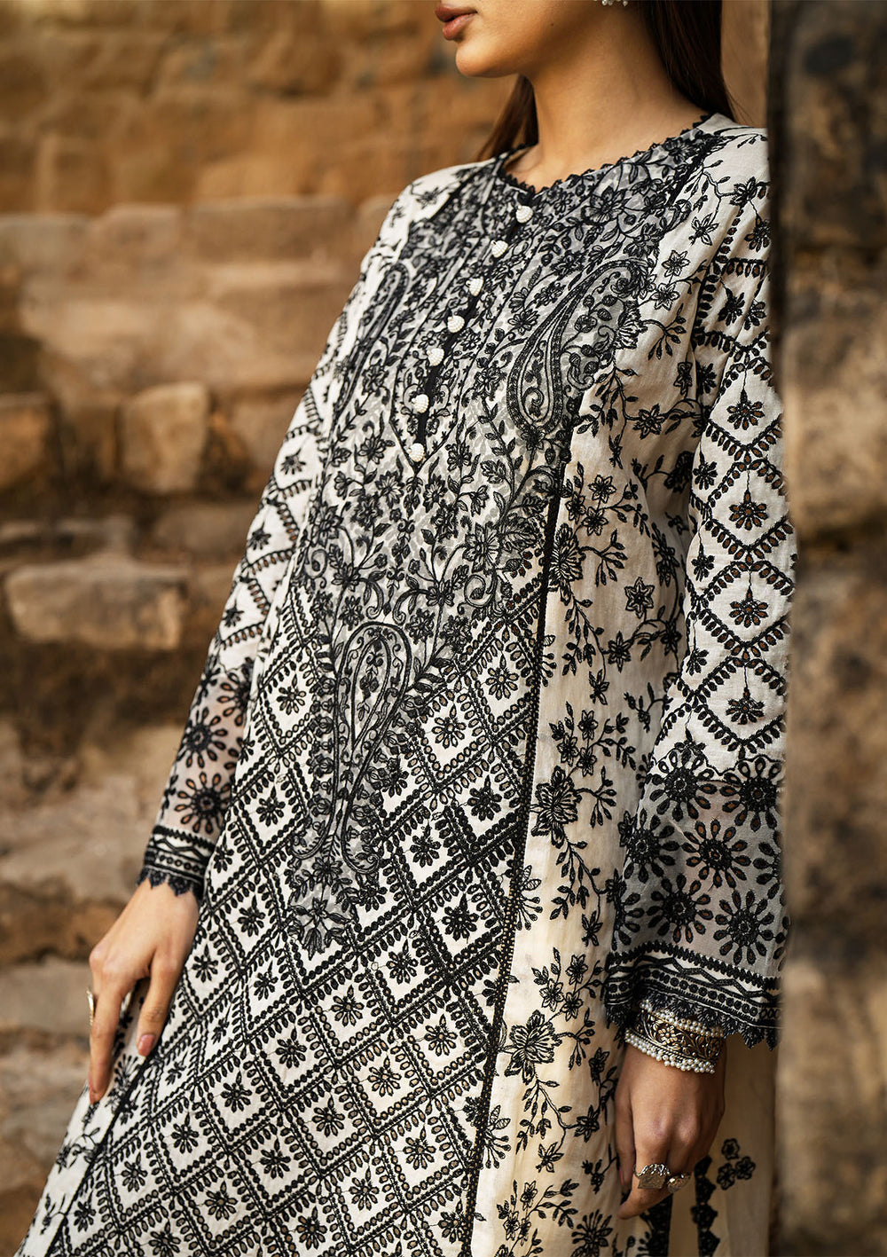 Aik Atelier | Pardes Lawn 24 | LOOK 01 - House Of Hania