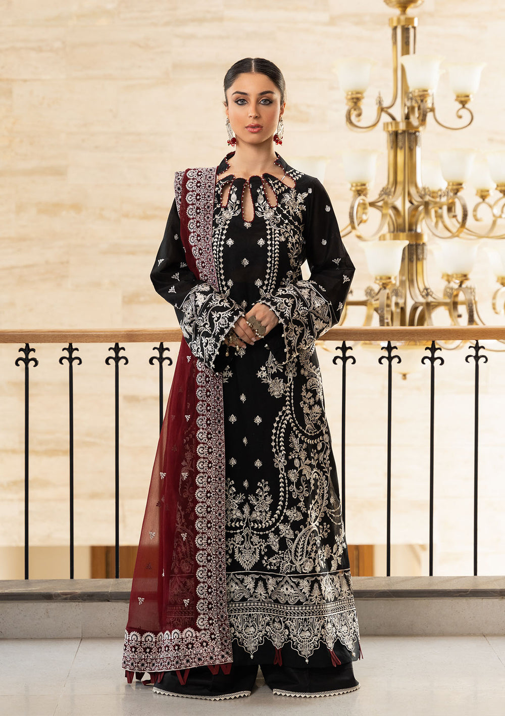 Aik Atelier | Samah Lawn 24 | LOOK 01 - House Of Hania