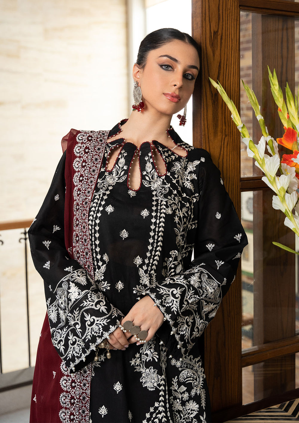 Aik Atelier | Samah Lawn 24 | LOOK 01 - House Of Hania