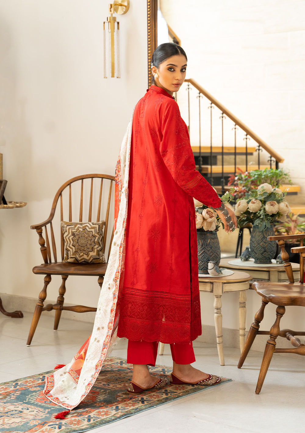 Aik Atelier | Samah Lawn 24 | LOOK 08 - House Of Hania