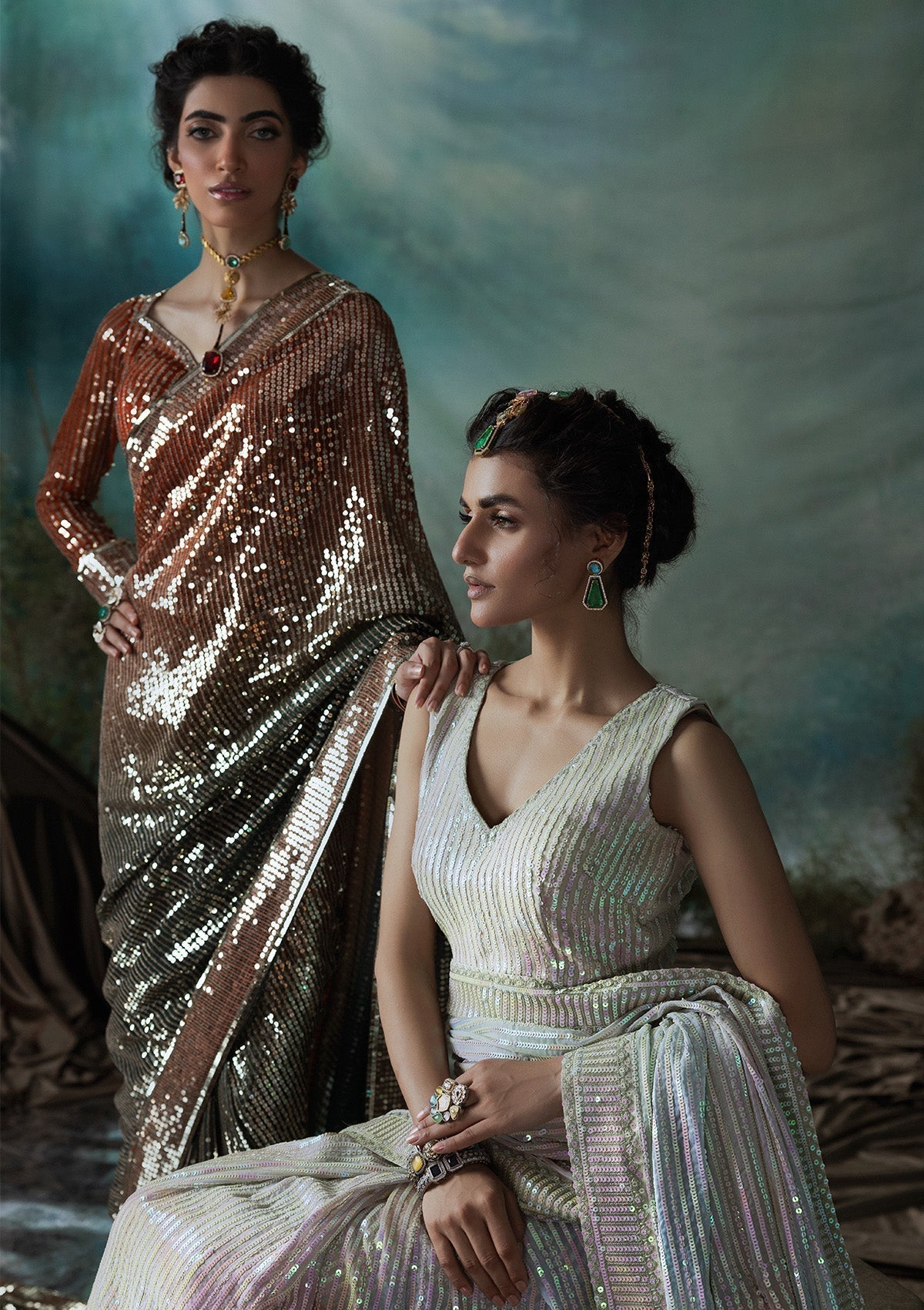 Aik Atelier | Sari Edit 2024 | SARI EDIT '24 VOL. 1 - LOOK 01 - House Of Hania
