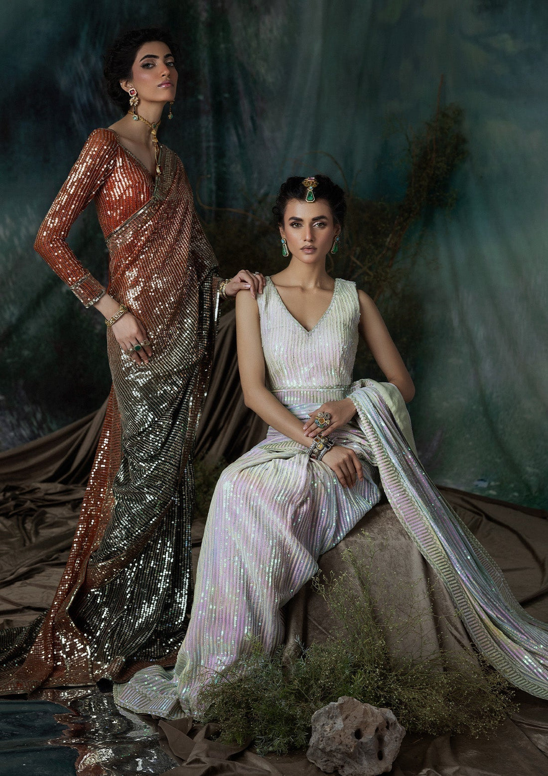 Aik Atelier | Sari Edit 2024 | SARI EDIT '24 VOL. 1 - LOOK 02 - House Of Hania