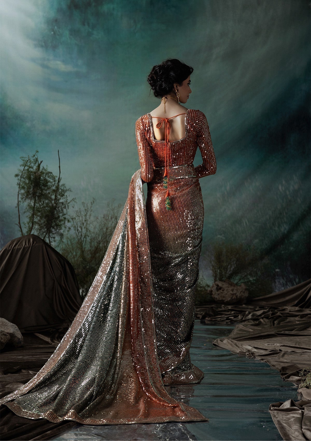 Aik Atelier | Sari Edit 2024 | SARI EDIT '24 VOL. 1 - LOOK 02 - House Of Hania