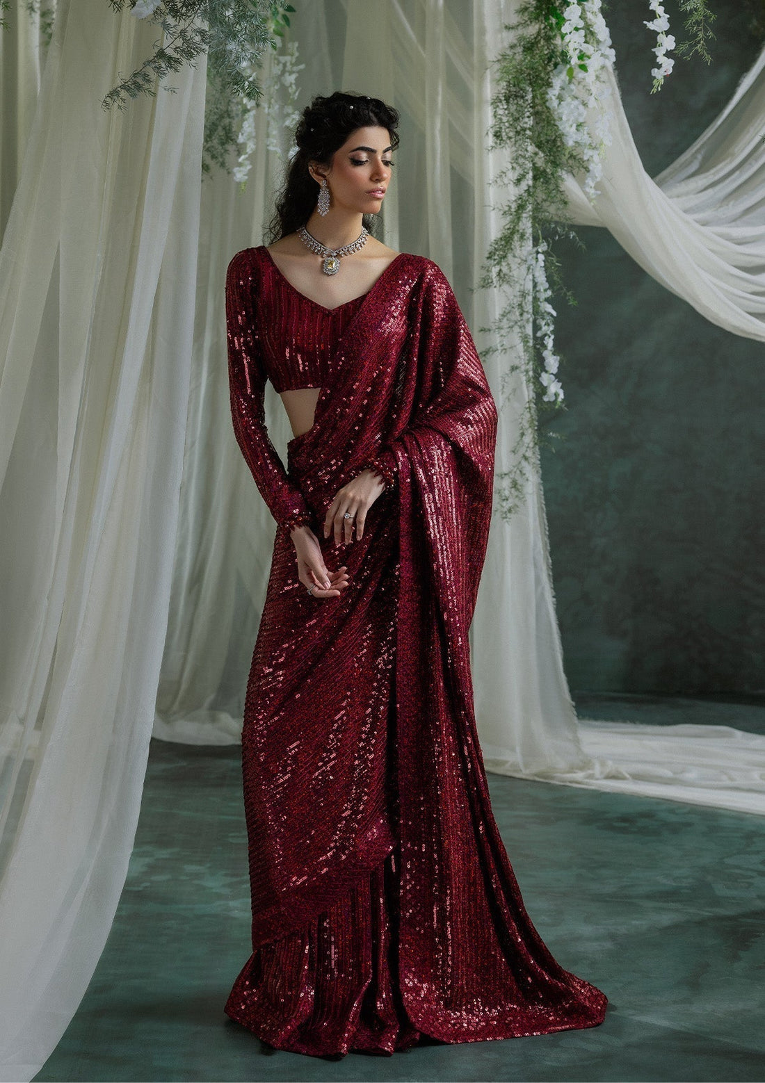 Aik Atelier | Sari Edit 2024 | SARI EDIT '24 VOL. 1 - LOOK 03 - House Of Hania