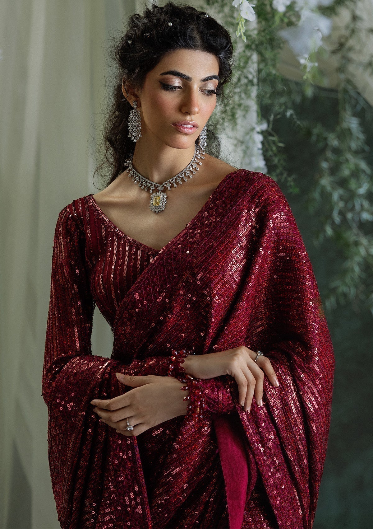 Aik Atelier | Sari Edit 2024 | SARI EDIT '24 VOL. 1 - LOOK 03 - House Of Hania