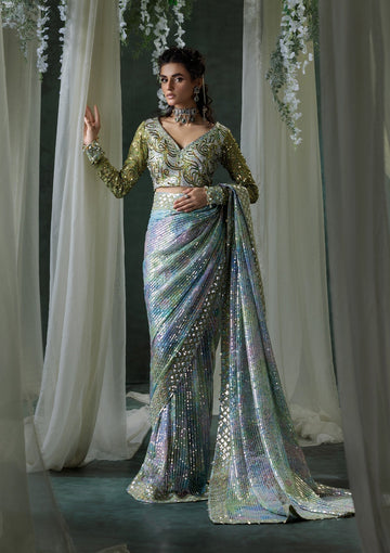Aik Atelier | Sari Edit 2024 | SARI EDIT '24 VOL. 1 - LOOK 06 - House Of Hania