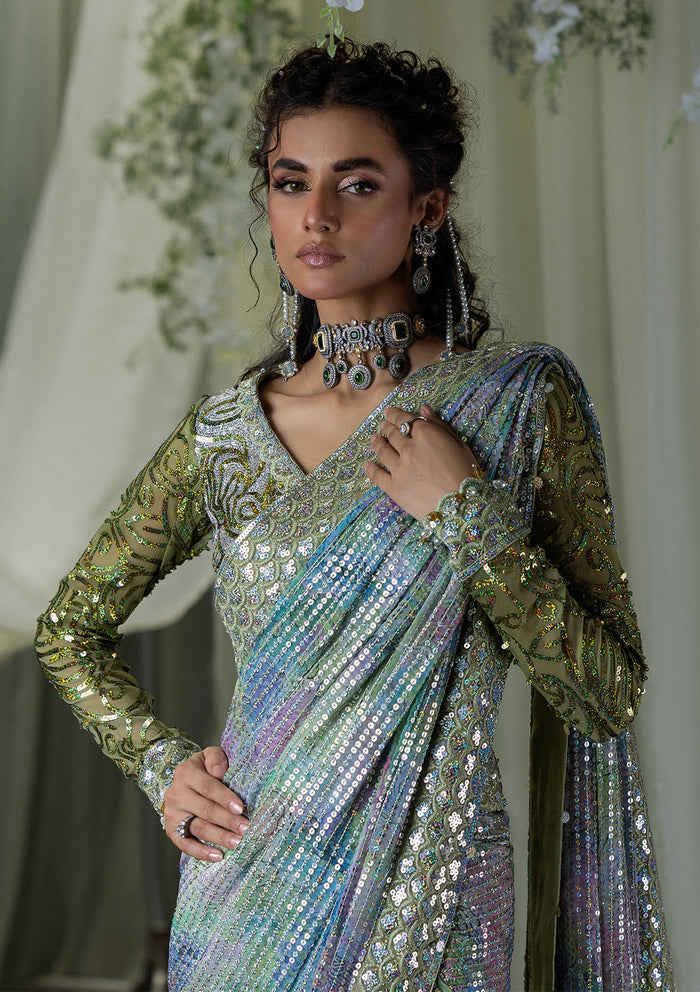 Aik Atelier | Sari Edit 2024 | SARI EDIT '24 VOL. 1 - LOOK 06 - House Of Hania