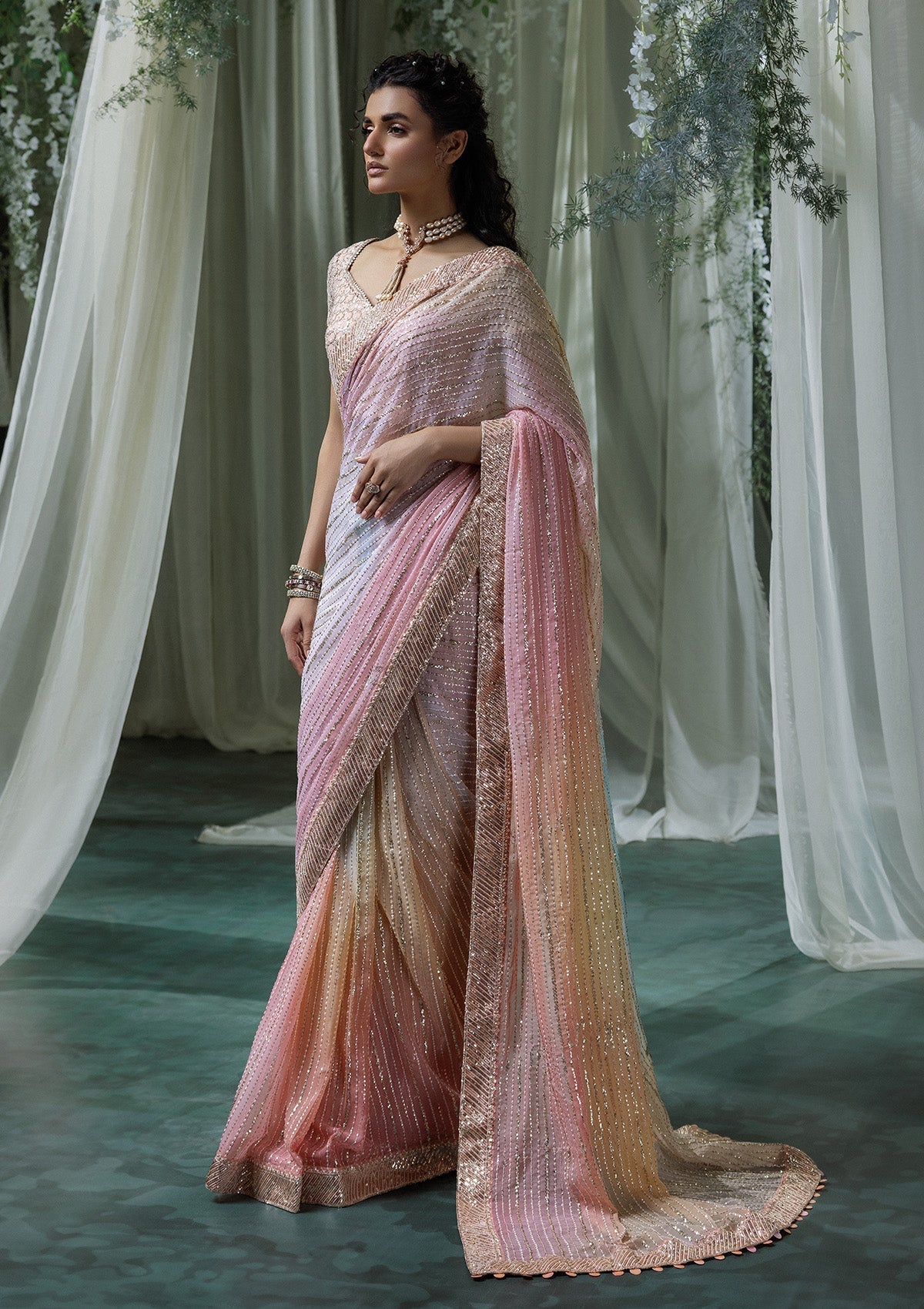 Aik Atelier | Sari Edit 2024 | SARI EDIT '24 VOL. 1 - LOOK 07 - House Of Hania