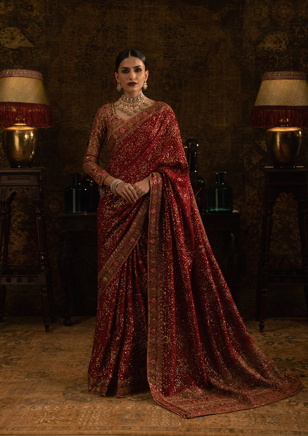 Aik Atelier | Sari Edit 25 | LOOK 01 - House Of Hania