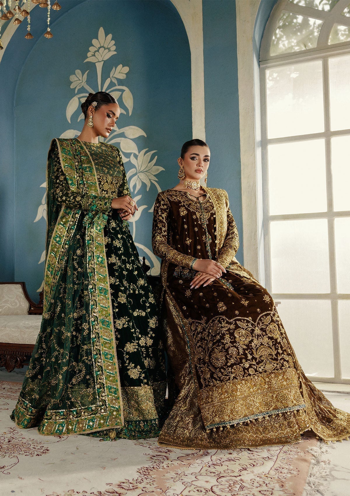 Aik Atelier | Udaipur Velvet 25 | LOOK 01 - House Of Hania