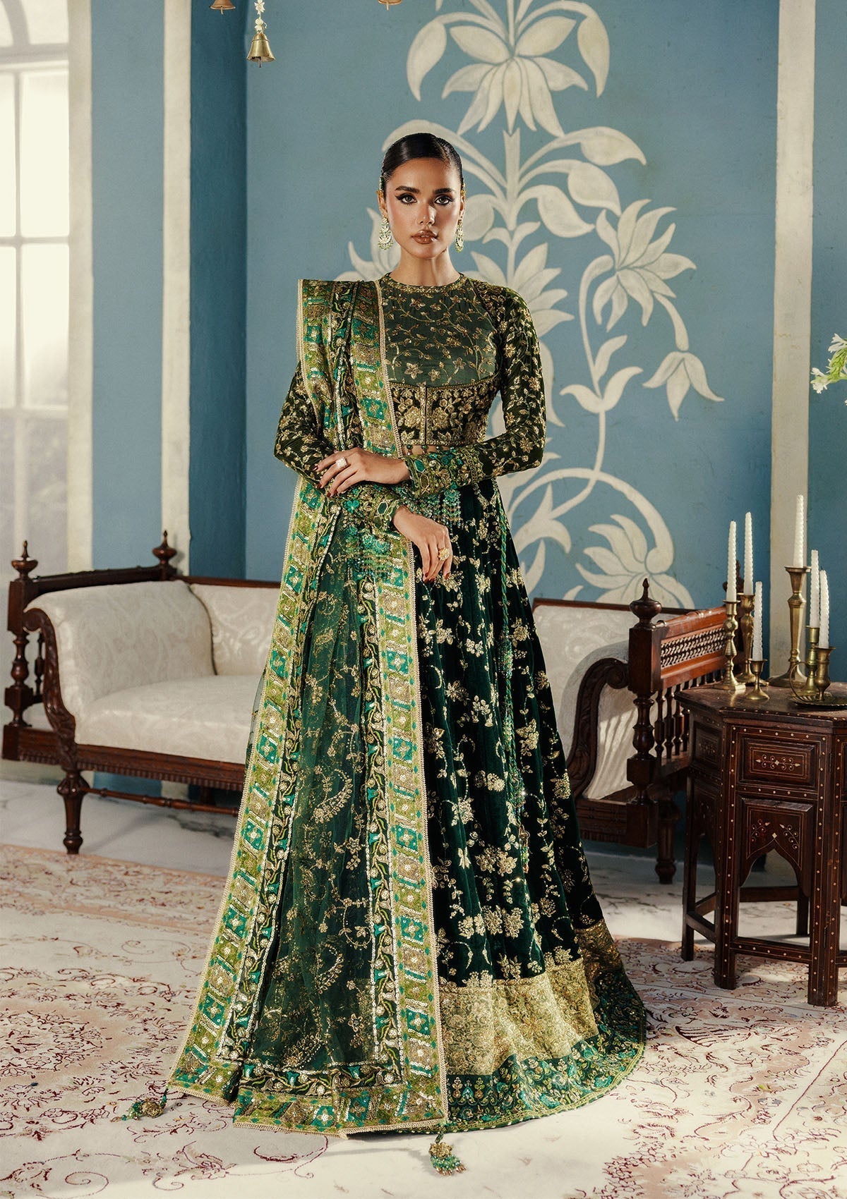 Aik Atelier | Udaipur Velvet 25 | LOOK 02 - House Of Hania