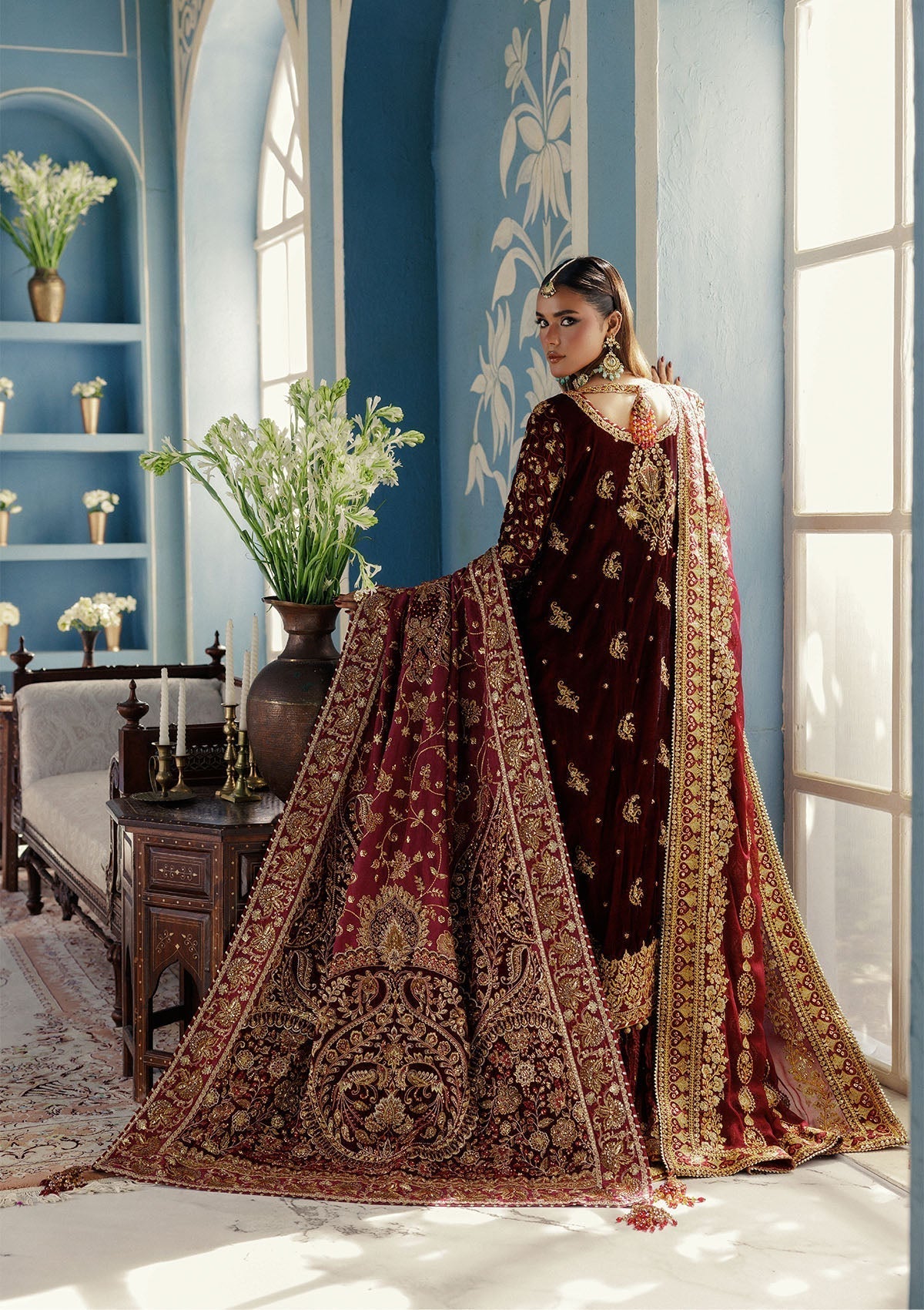Aik Atelier | Udaipur Velvet 25 |  LOOK 05 - House Of Hania