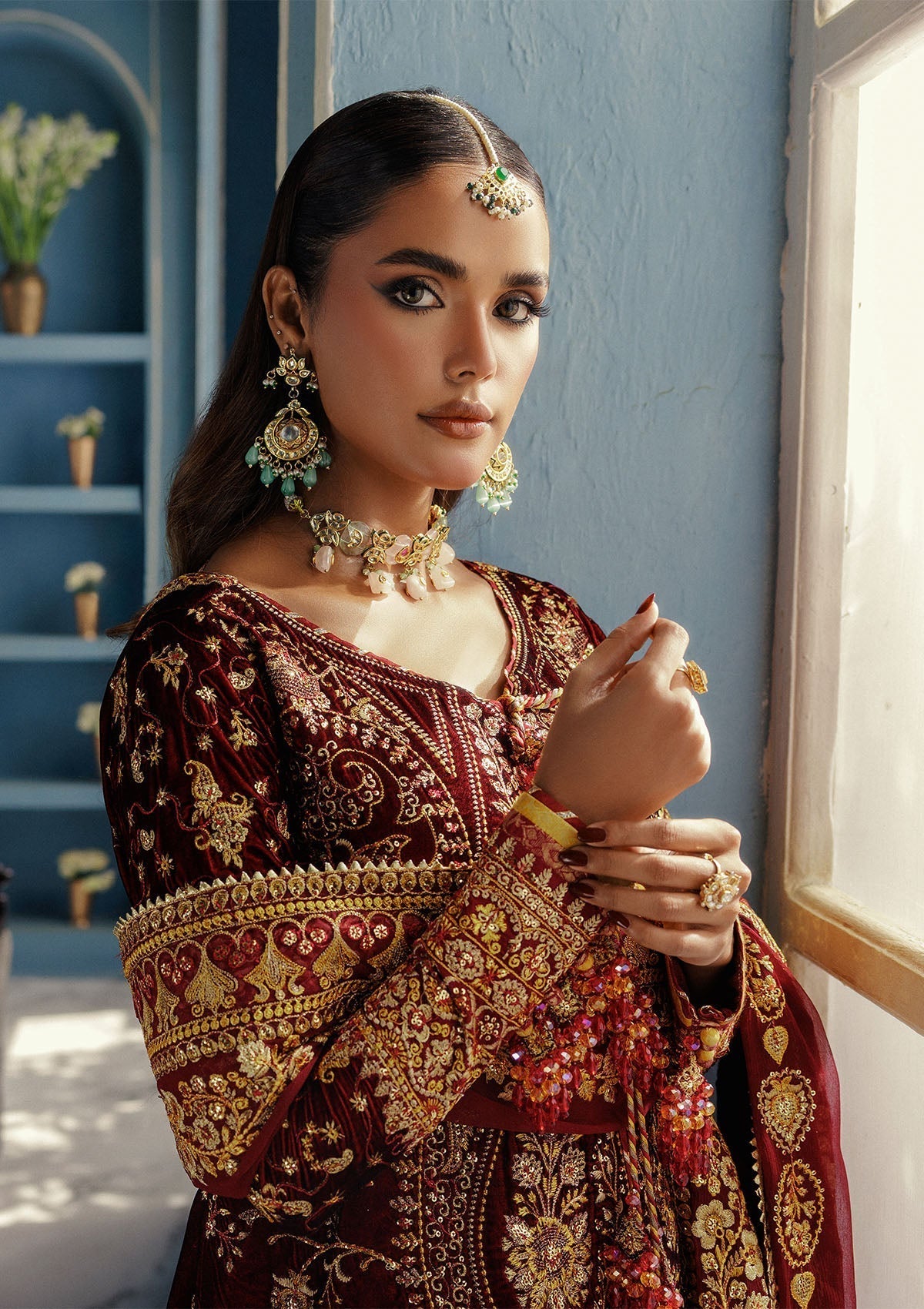 Aik Atelier | Udaipur Velvet 25 |  LOOK 05 - House Of Hania