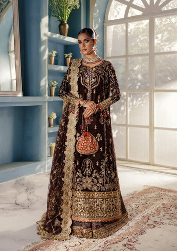 Aik Atelier | Udaipur Velvet 25 | LOOK 06 - House Of Hania