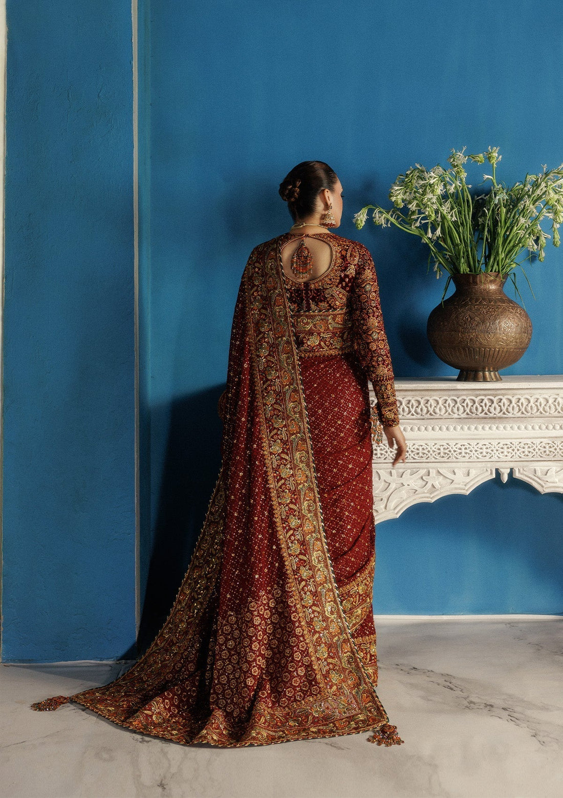 Aik Atelier | Udaipur Velvet 25 | LOOK 09 - House Of Hania