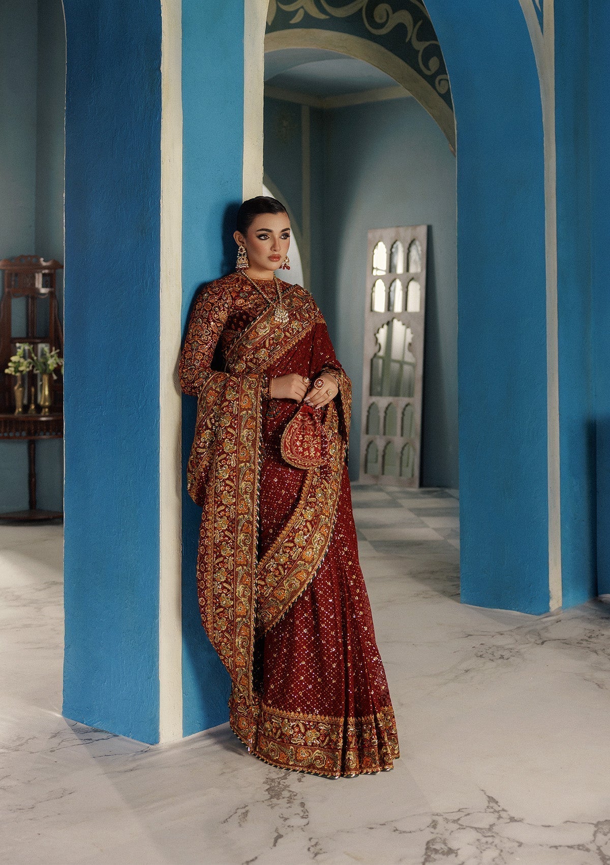 Aik Atelier | Udaipur Velvet 25 | LOOK 09 - House Of Hania