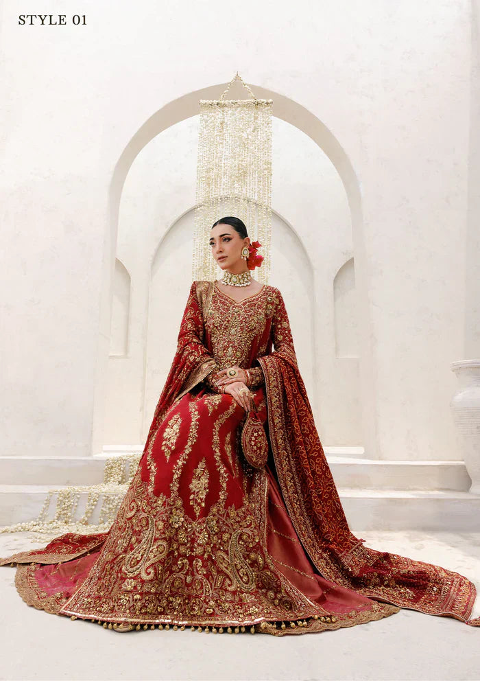 Aik Atelier | WEDDING FESTIVE ’25 VOL. 2 | LOOK 01 - House Of Hania