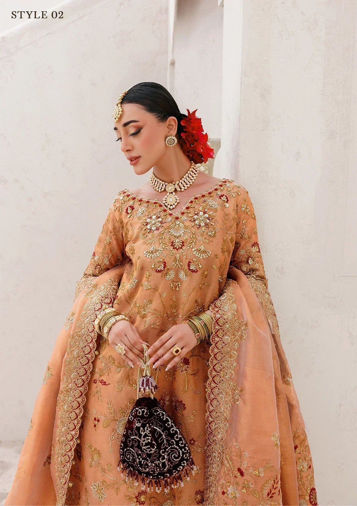 Aik Atelier | WEDDING FESTIVE ’25 VOL. 2 | LOOK 02 - House Of Hania