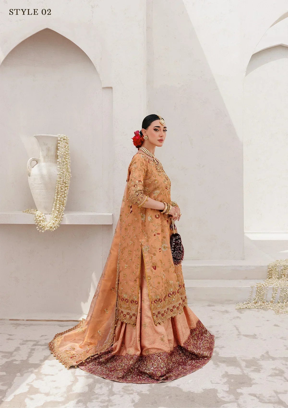 Aik Atelier | WEDDING FESTIVE ’25 VOL. 2 | LOOK 02 - House Of Hania
