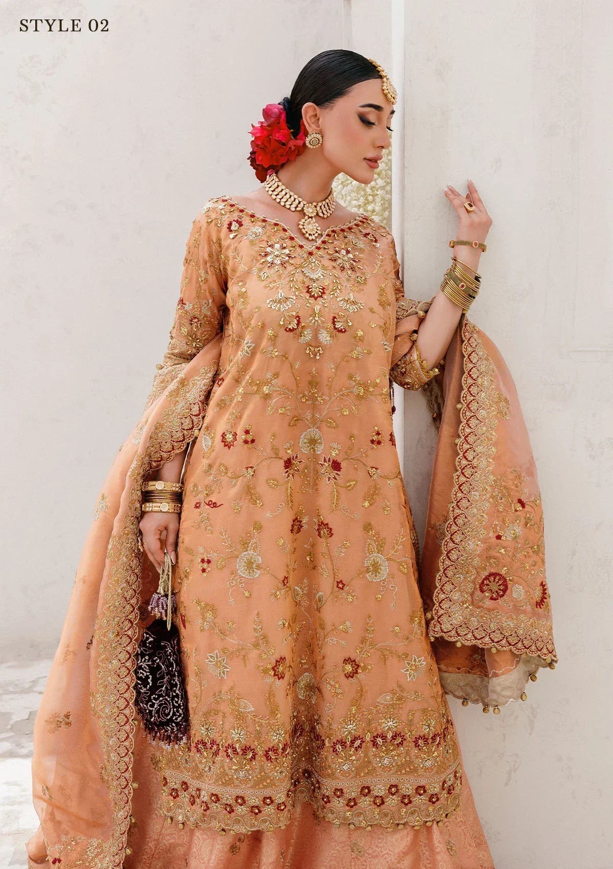 Aik Atelier | WEDDING FESTIVE ’25 VOL. 2 | LOOK 02 - House Of Hania