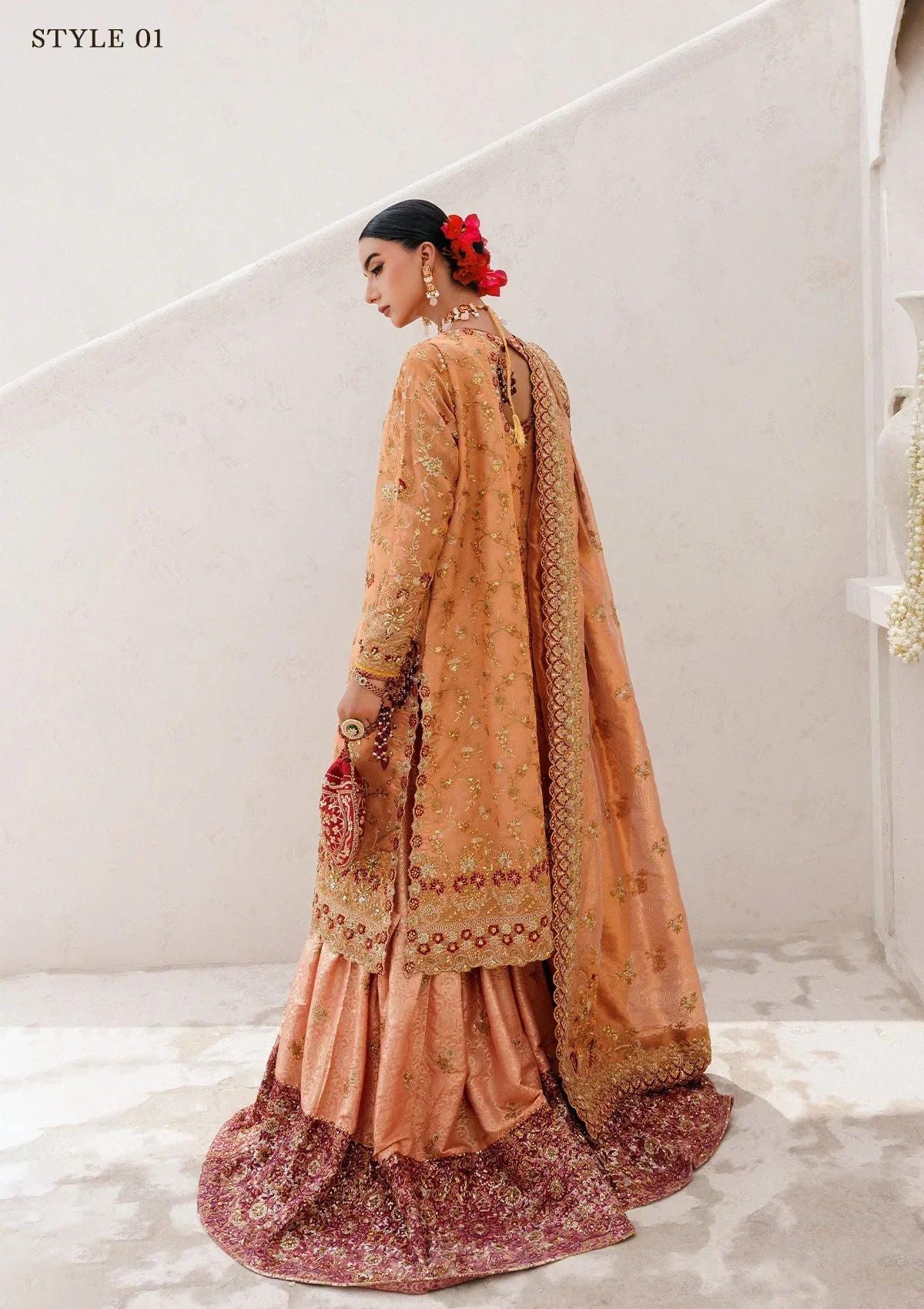 Aik Atelier | WEDDING FESTIVE ’25 VOL. 2 | LOOK 02 - House Of Hania