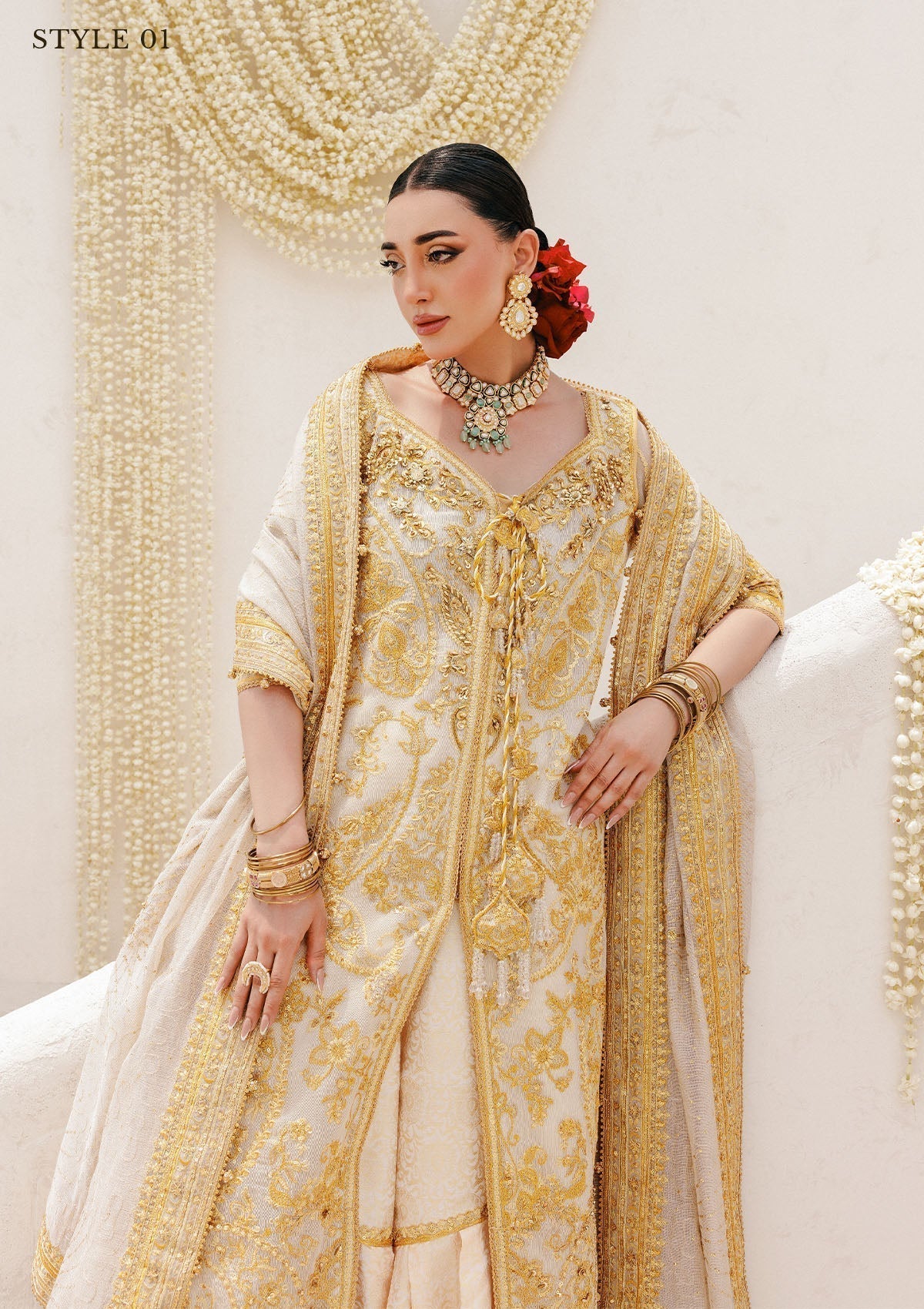 Aik Atelier | WEDDING FESTIVE ’25 VOL. 2 | LOOK 03 - House Of Hania