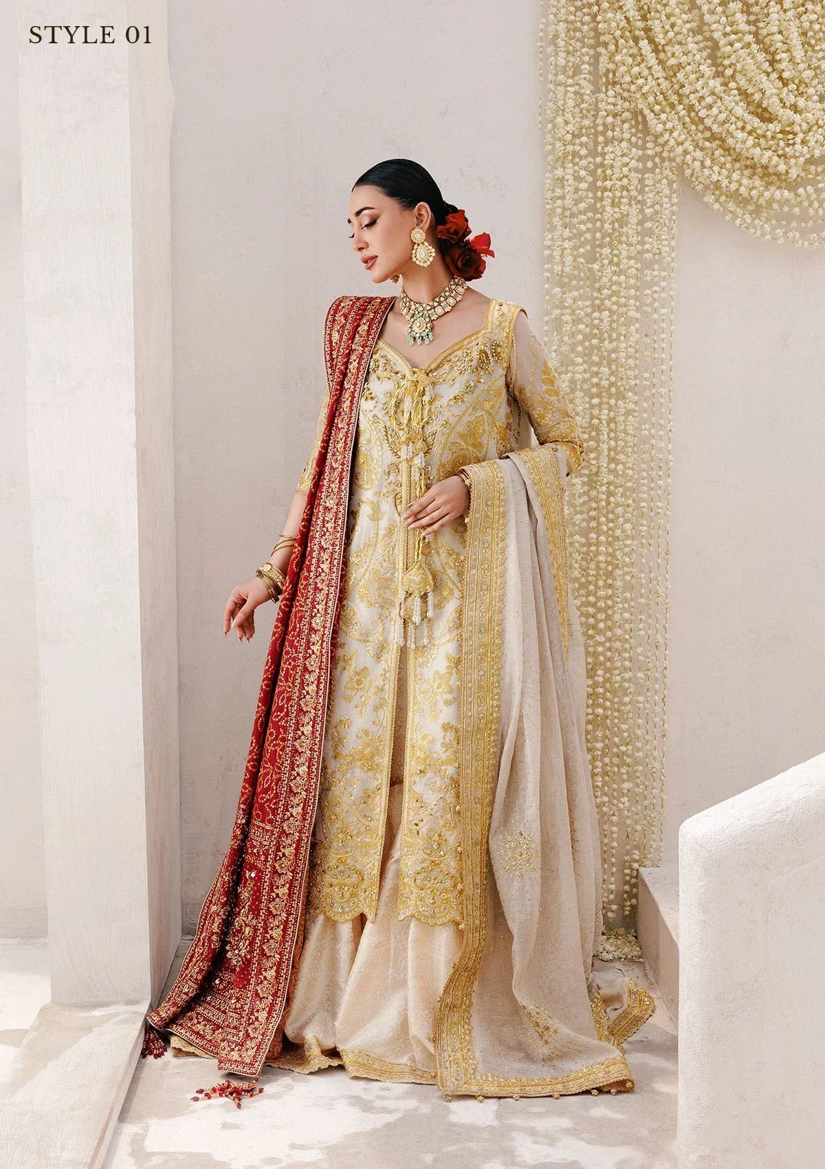 Aik Atelier | WEDDING FESTIVE ’25 VOL. 2 | LOOK 03 - House Of Hania