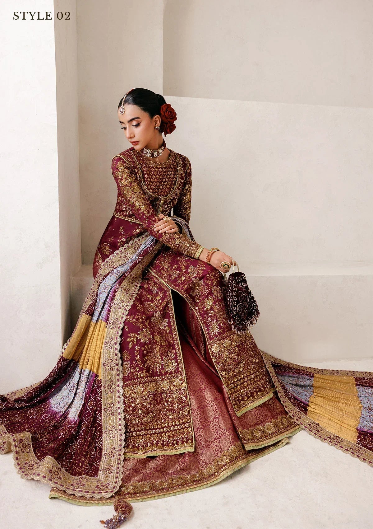 Aik Atelier | WEDDING FESTIVE ’25 VOL. 2 | LOOK 04 - House Of Hania
