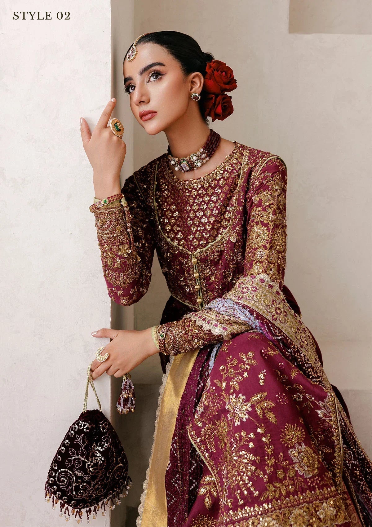 Aik Atelier | WEDDING FESTIVE ’25 VOL. 2 | LOOK 04 - House Of Hania