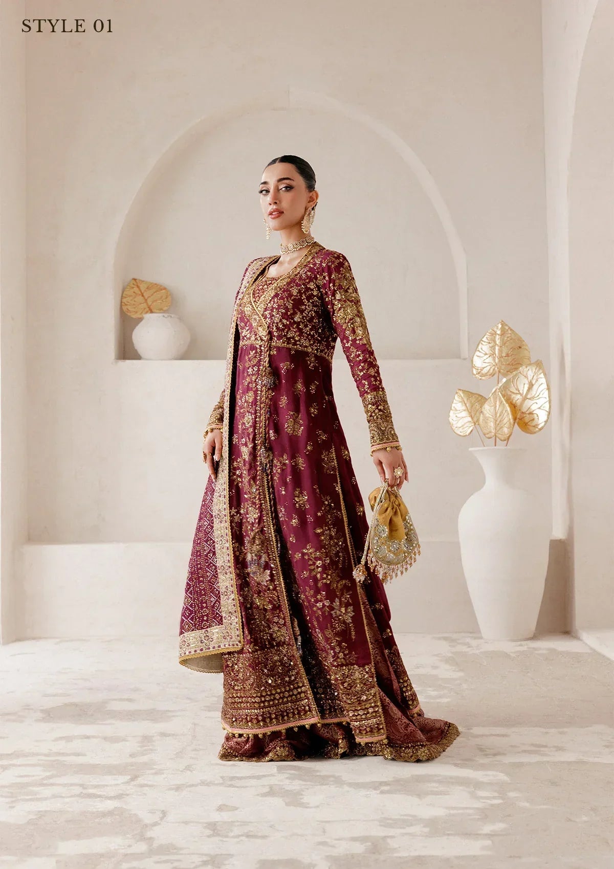 Aik Atelier | WEDDING FESTIVE ’25 VOL. 2 | LOOK 04 - House Of Hania