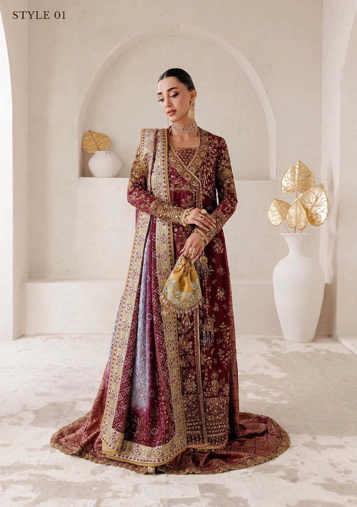 Aik Atelier | WEDDING FESTIVE ’25 VOL. 2 | LOOK 04 - House Of Hania
