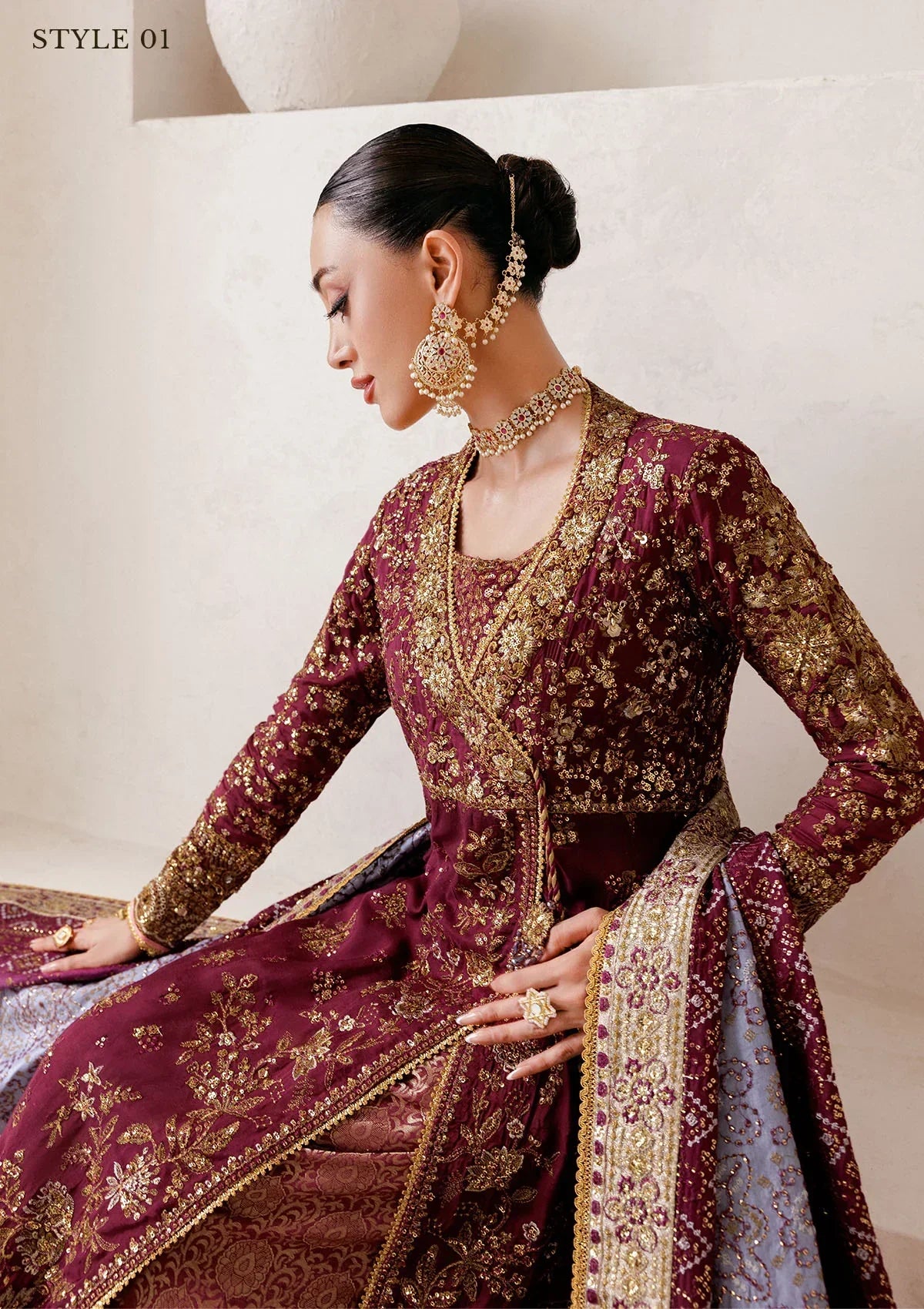 Aik Atelier | WEDDING FESTIVE ’25 VOL. 2 | LOOK 04 - House Of Hania