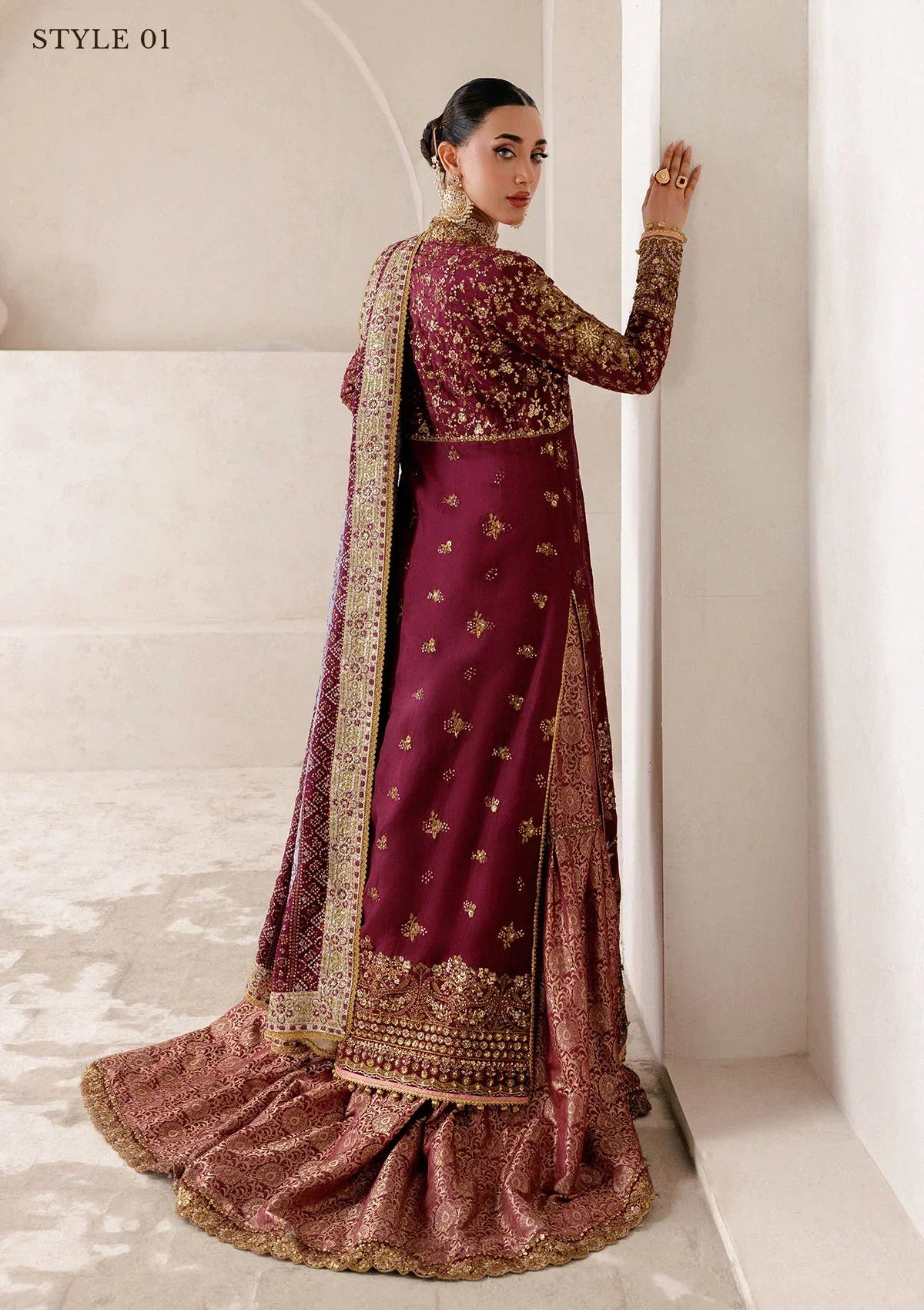 Aik Atelier | WEDDING FESTIVE ’25 VOL. 2 | LOOK 04 - House Of Hania